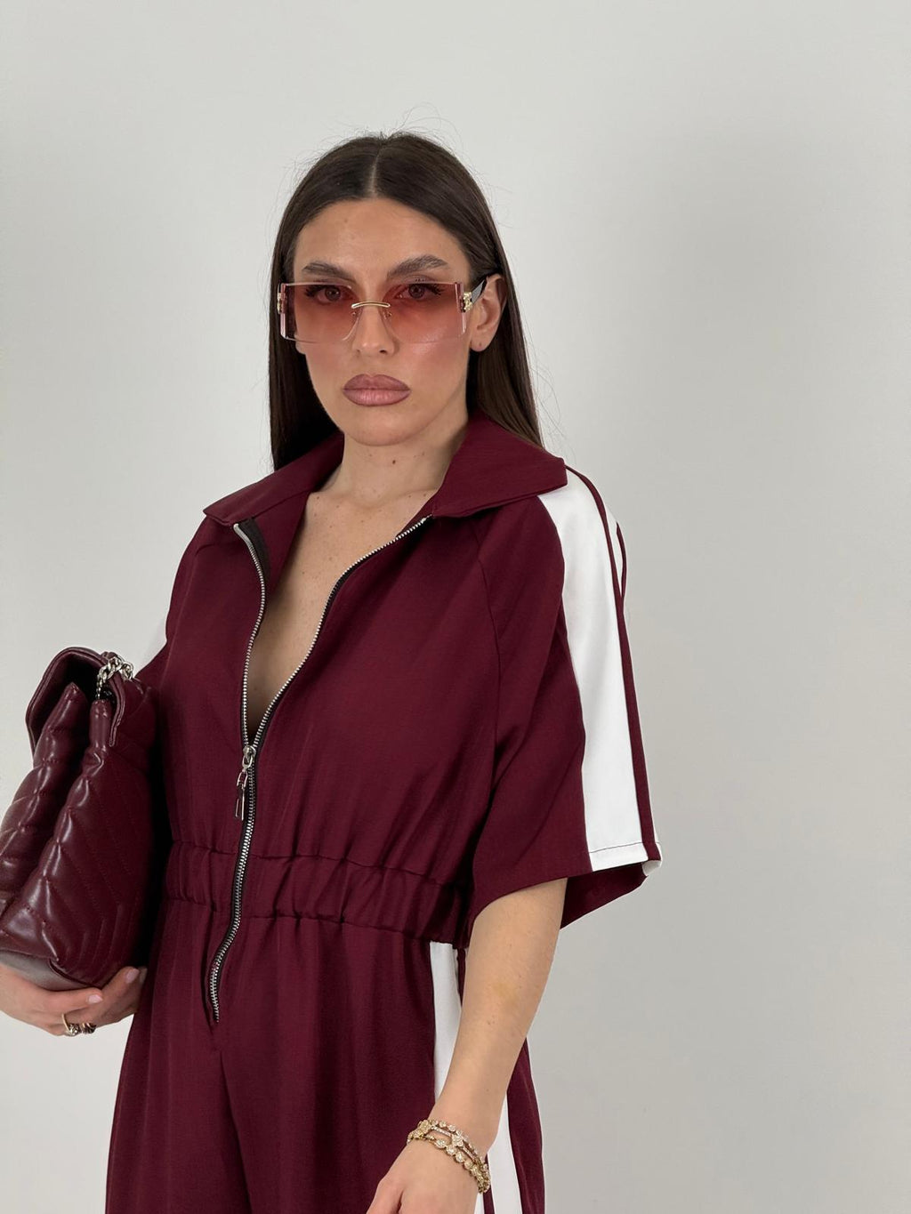 Elegance| Mono deportivo con cremallera