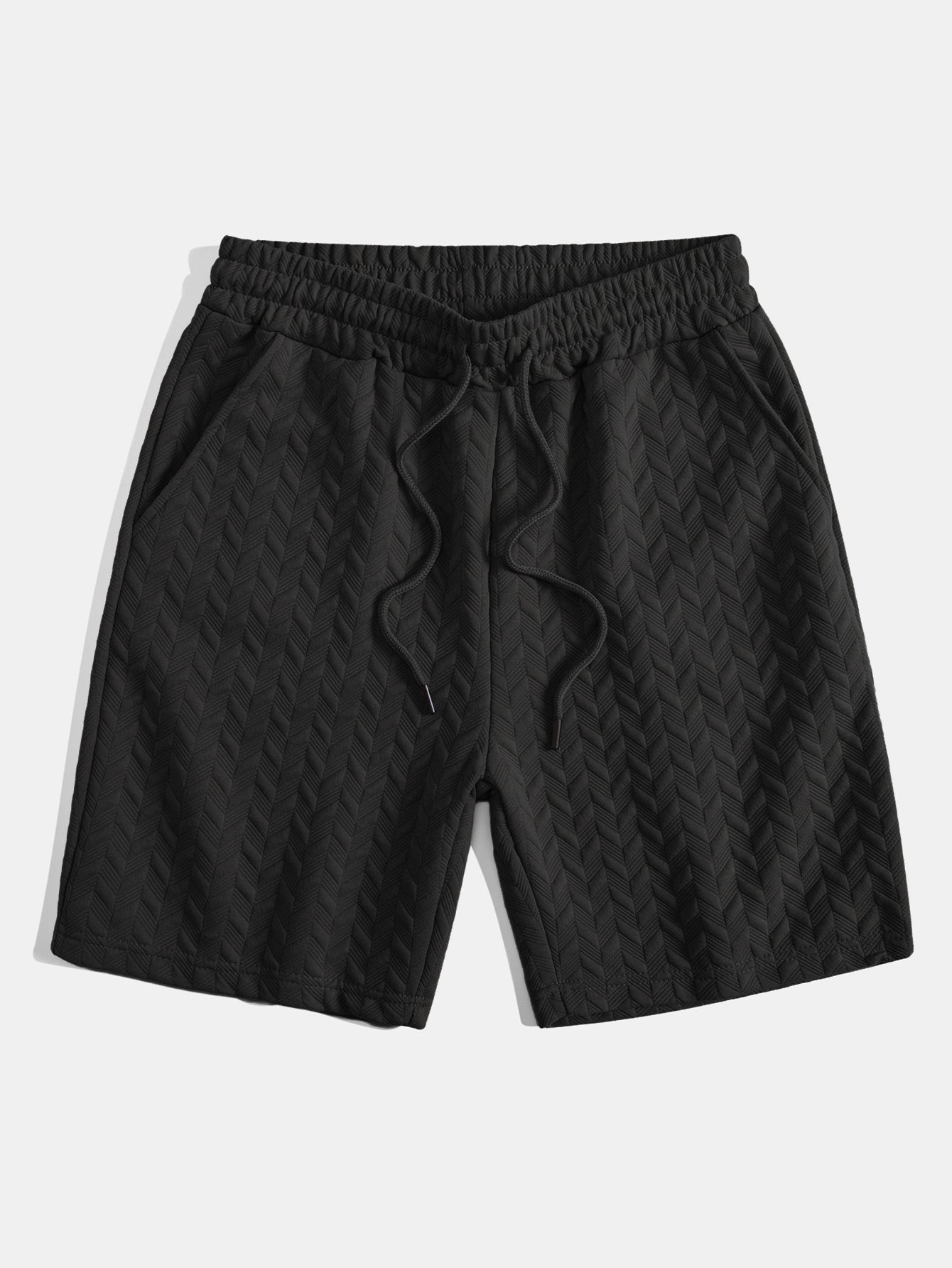 Conjunto Polo Y Pantalón Corto Jacquard Geométrico