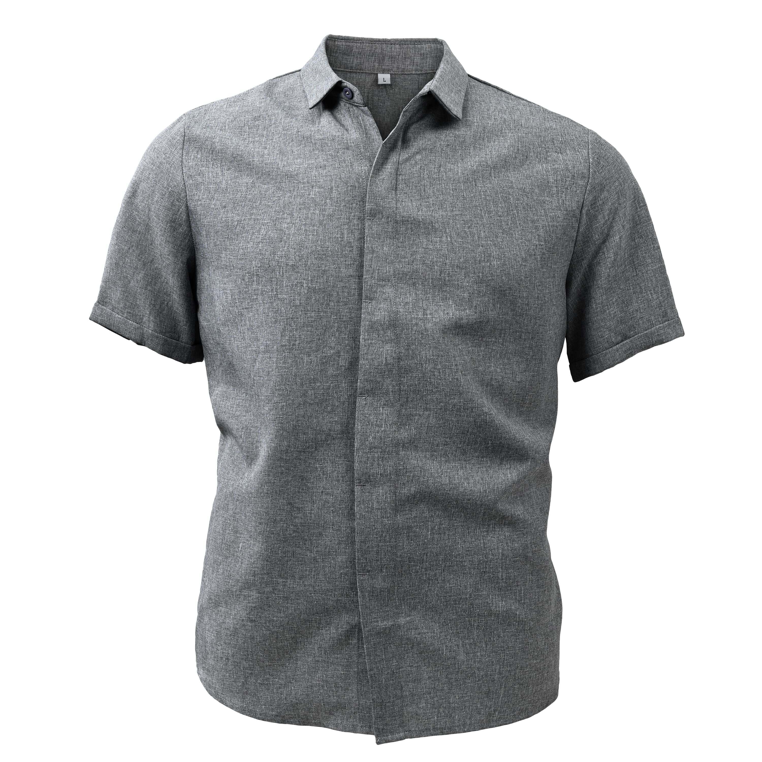 Varese™ | Camisa de lino y algodón de manga corta