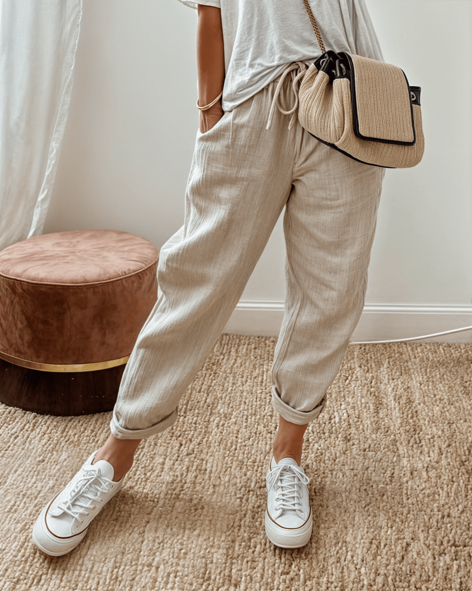 Rosa | Pantalones elegantes y cómodos