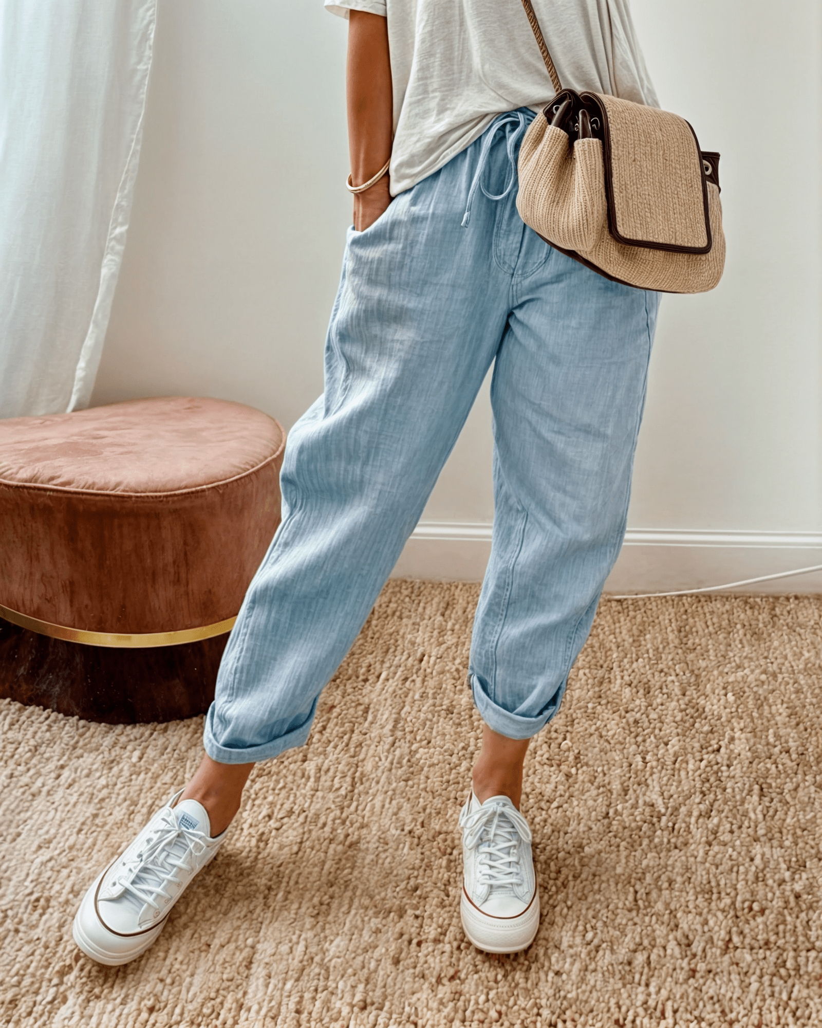 Rosa | Pantalones elegantes y cómodos