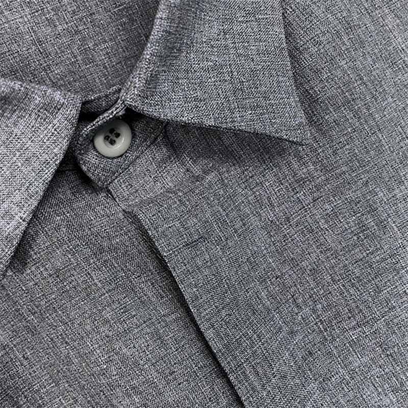 Varese™ | Camisa de lino y algodón de manga corta