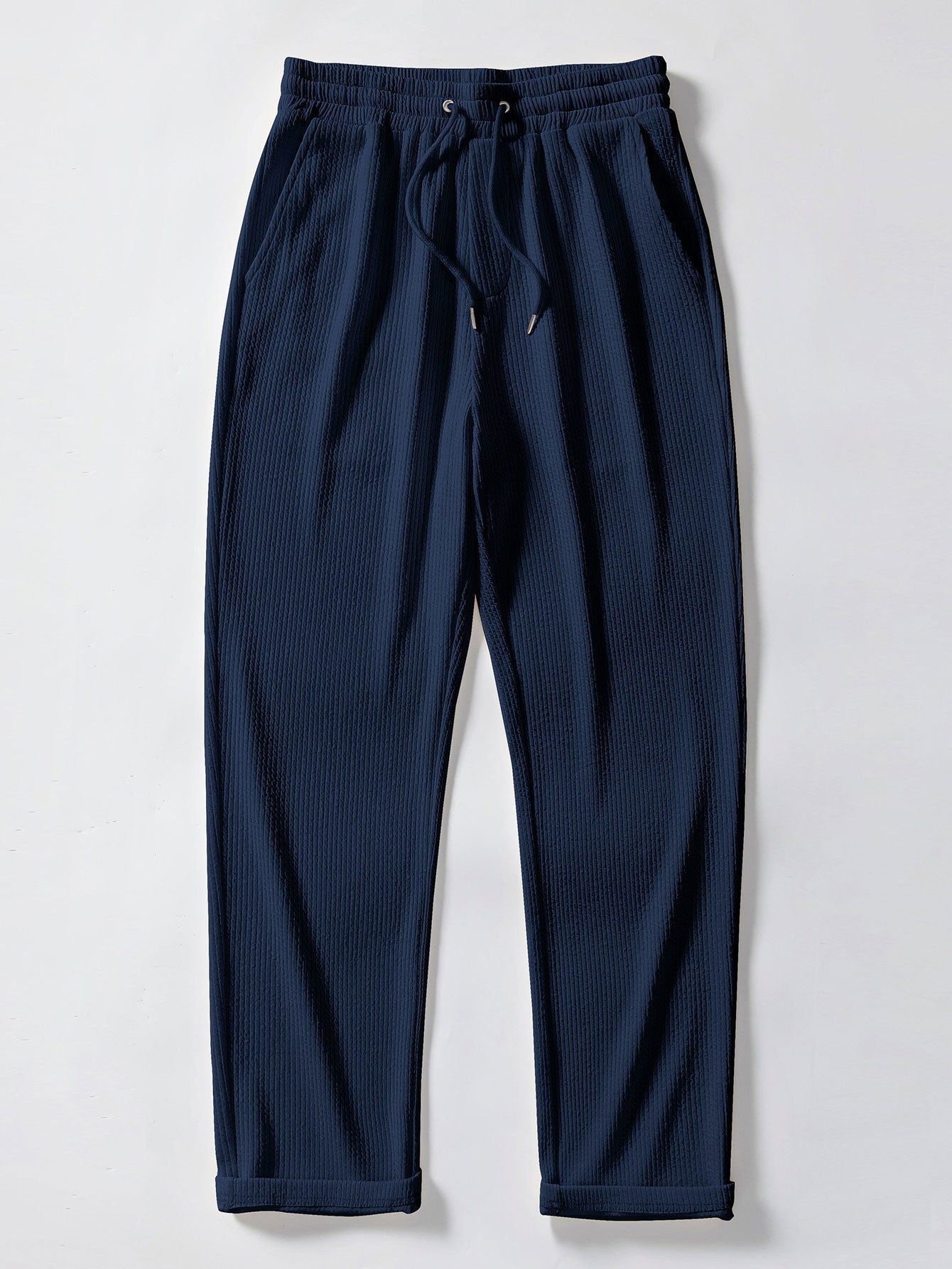 Conjunto De Punto Polo De Pico Y Pantalón Recto