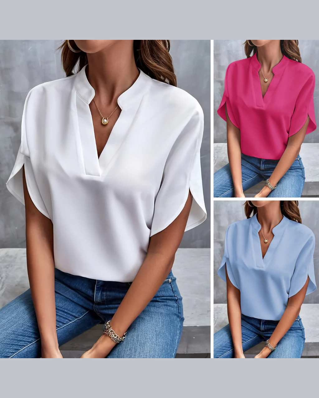 Blouse | Blusa ligera y elegante para primavera y verano