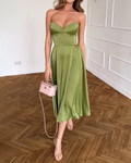 Vestido Midi Elegante Liora™ — Sofisticación que deslumbra