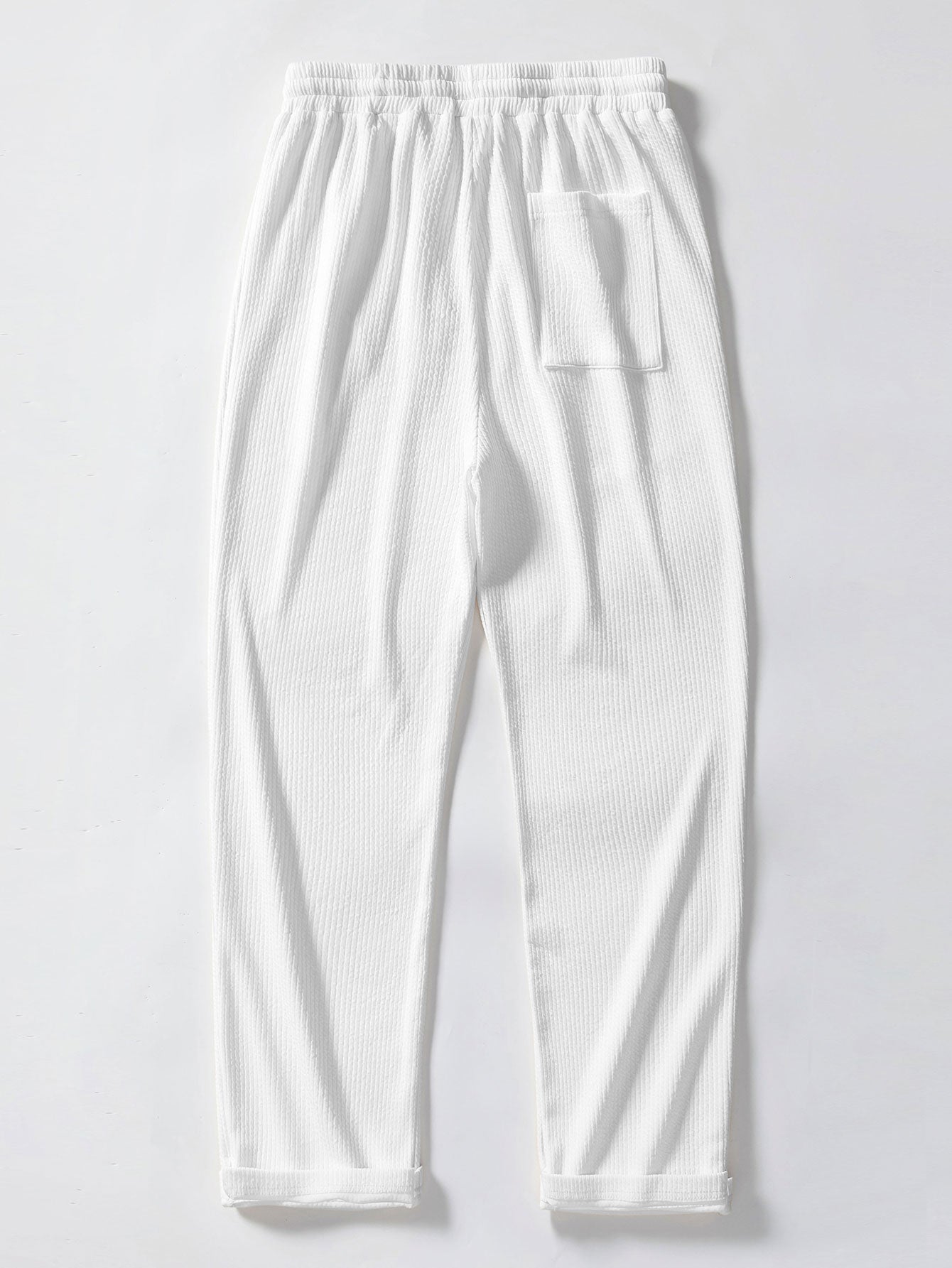 Conjunto De Punto Polo De Pico Y Pantalón Recto