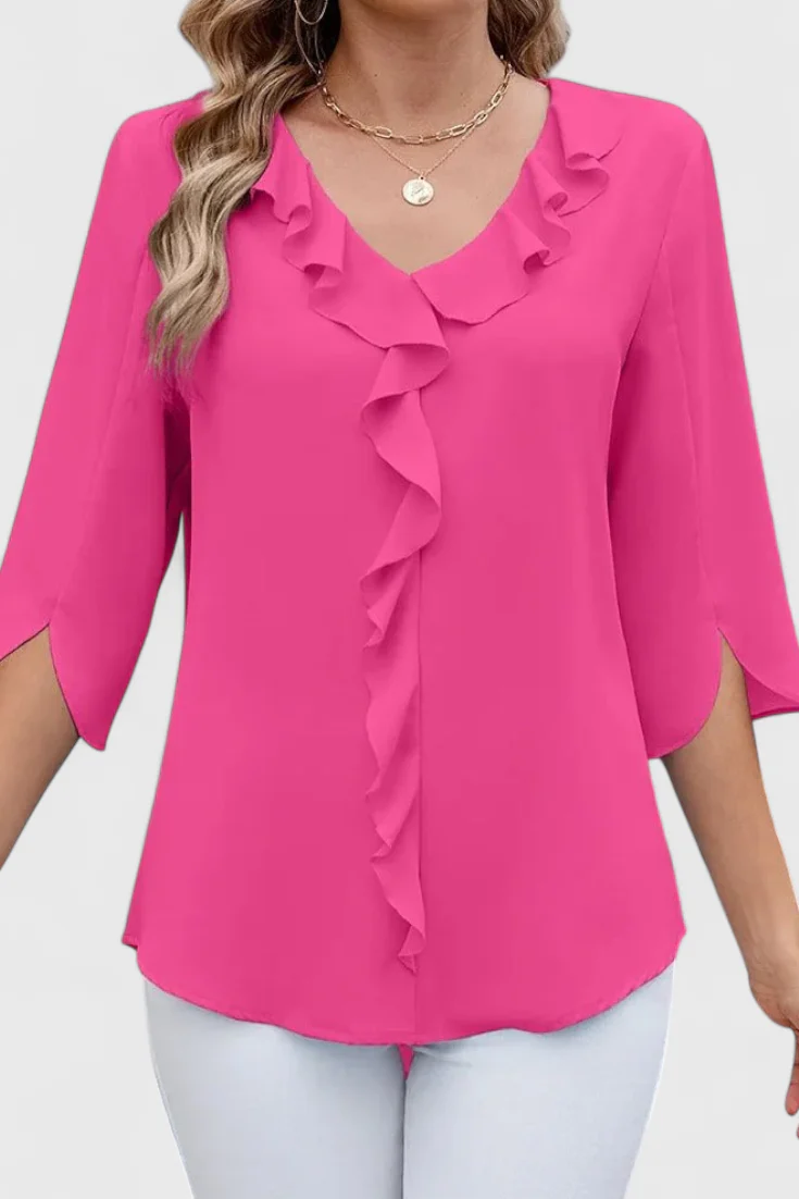 Cipriani™ | Blusa Fluida de Corte Relajado y Tacto Seda