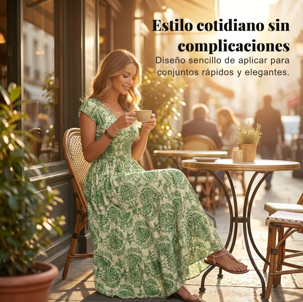 Vestido Maxi Bohemio — Frescura, elegancia y versatilidad en cada paso