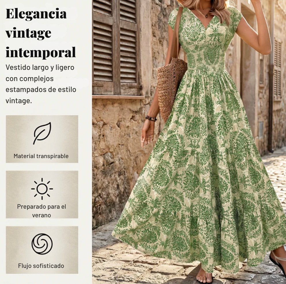 Vestido Maxi Bohemio — Frescura, elegancia y versatilidad en cada paso
