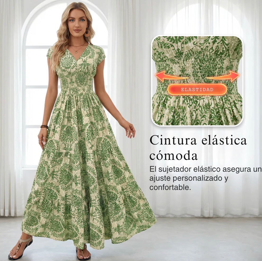 Vestido Maxi Bohemio — Frescura, elegancia y versatilidad en cada paso