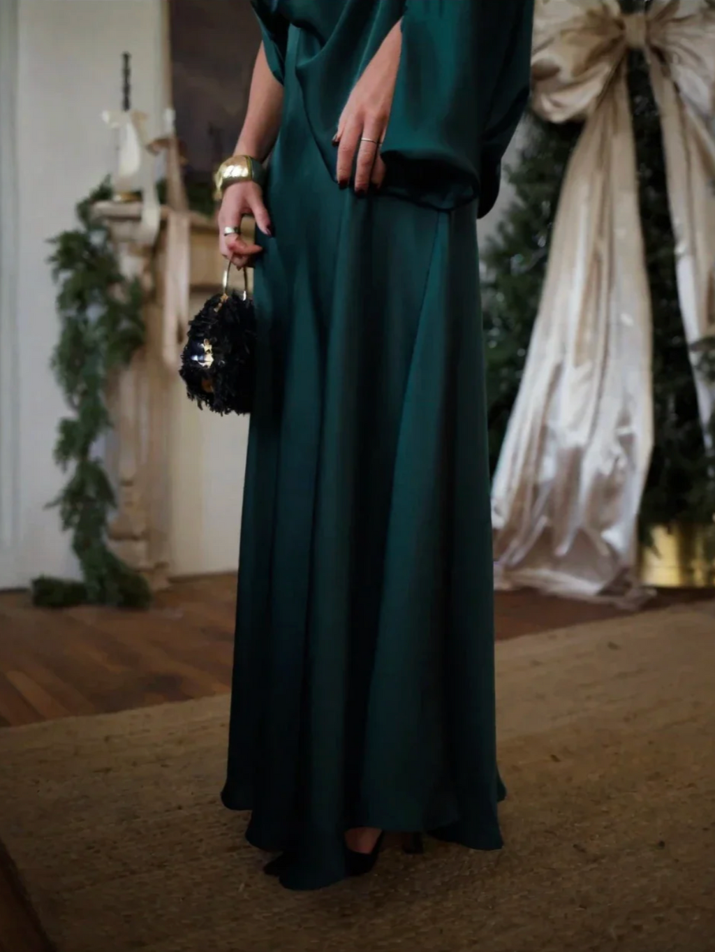 Vestido Elegante Satinado — Sofisticación que fluye contigo
