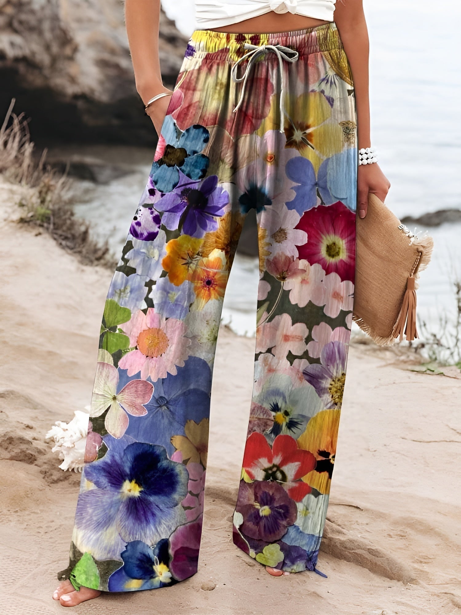 Elisa | Pantalones de lino cómodos