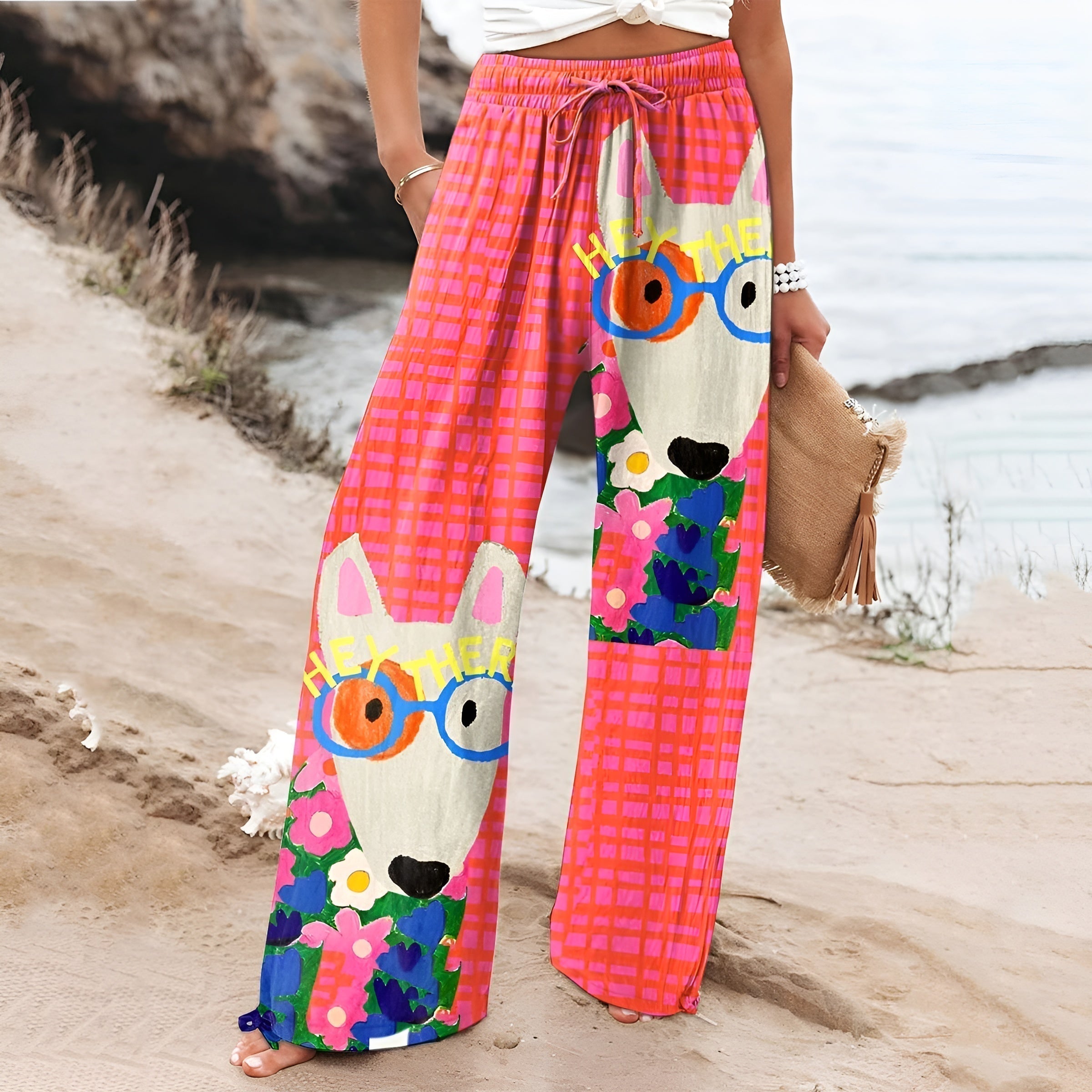 Viviana | Pantalones de lino cómodos