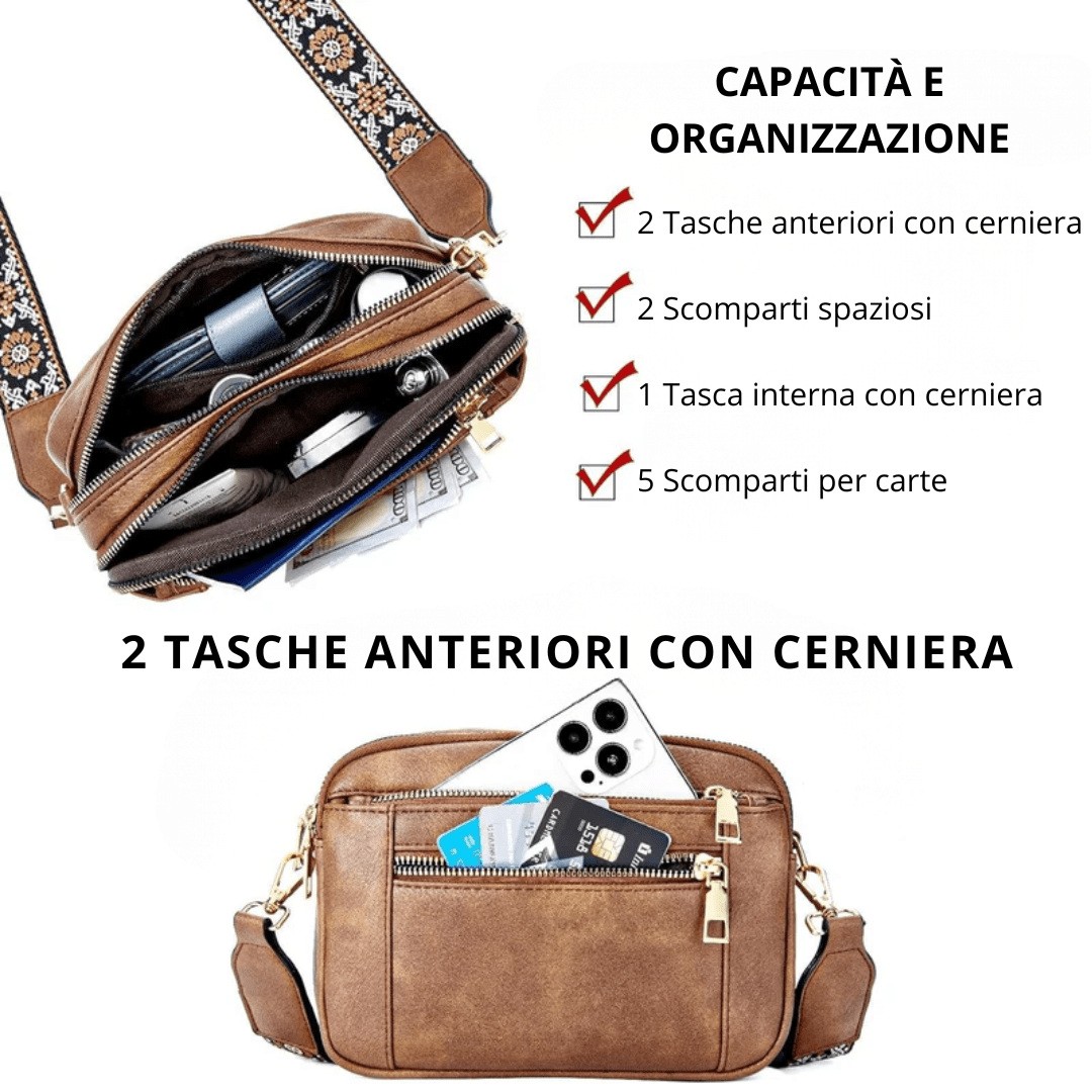 Elisara | Bolso de hombro elegante y versátil