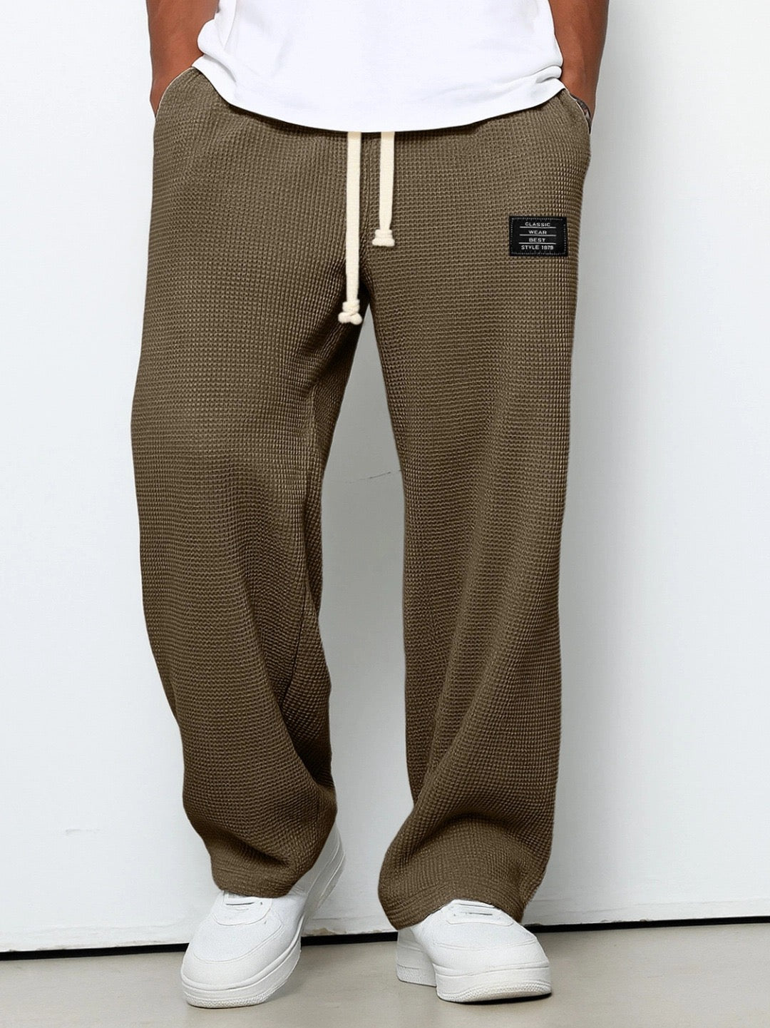 Bellini™ | Pantalón relaxed de algodón con cintura ajustable