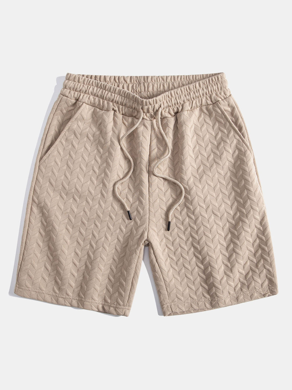 Conjunto Polo Y Pantalón Corto Jacquard Geométrico