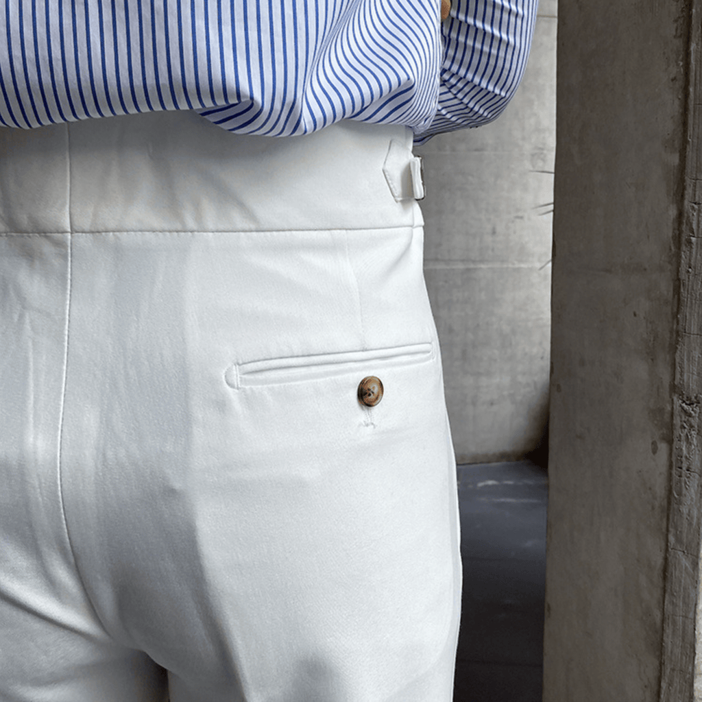 Edward | Pantalones elegantes de cintura alta