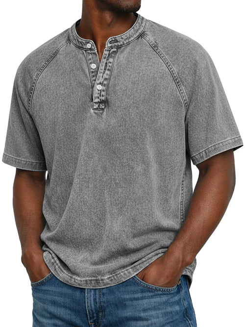 Arzano™ · Camiseta vintage de algodón para hombre