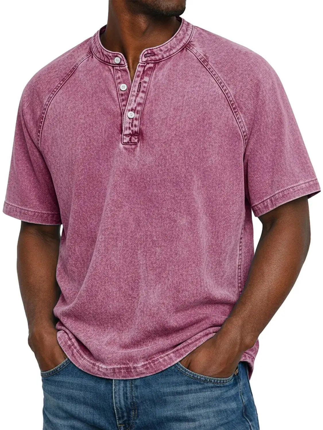 Arzano™ · Camiseta vintage de algodón para hombre