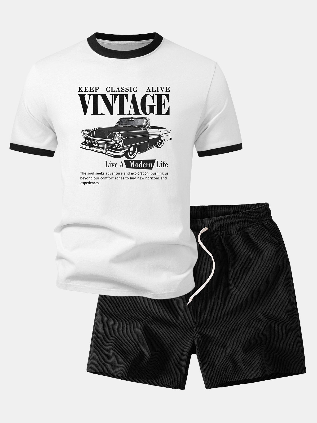 Conjunto Vintage Car