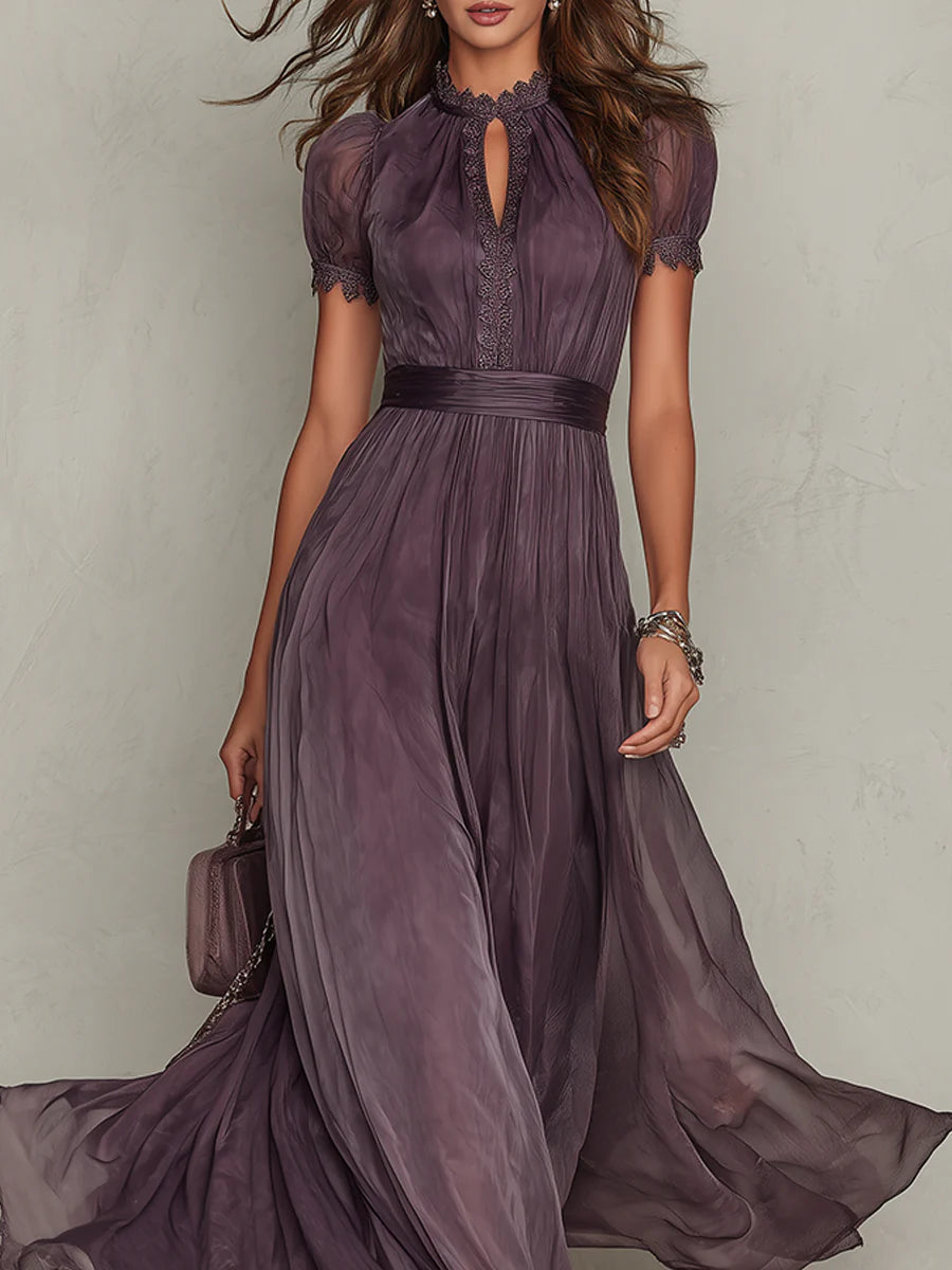 Venezia™ | Vestido largo elegante de gasa