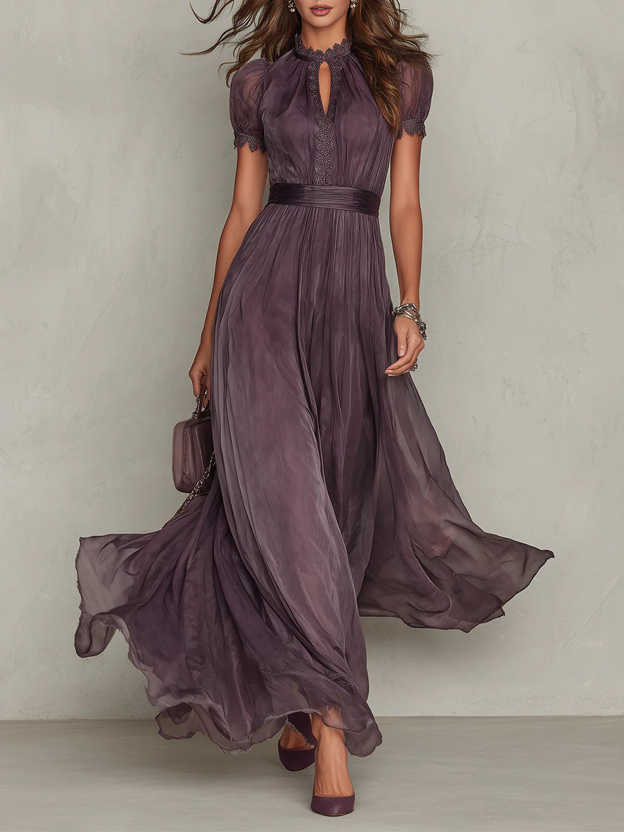 Venezia™ | Vestido largo elegante de gasa