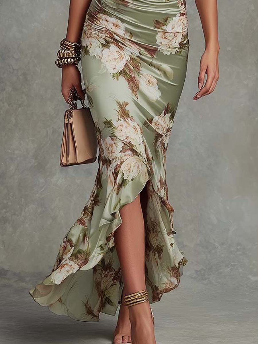 Vestido Maxi Floral — Romanticismo, frescura y elegancia en movimiento