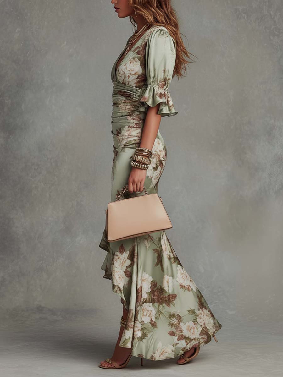 Vestido Maxi Floral — Romanticismo, frescura y elegancia en movimiento