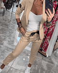 Malou | Conjunto: top, chaqueta y pantalones