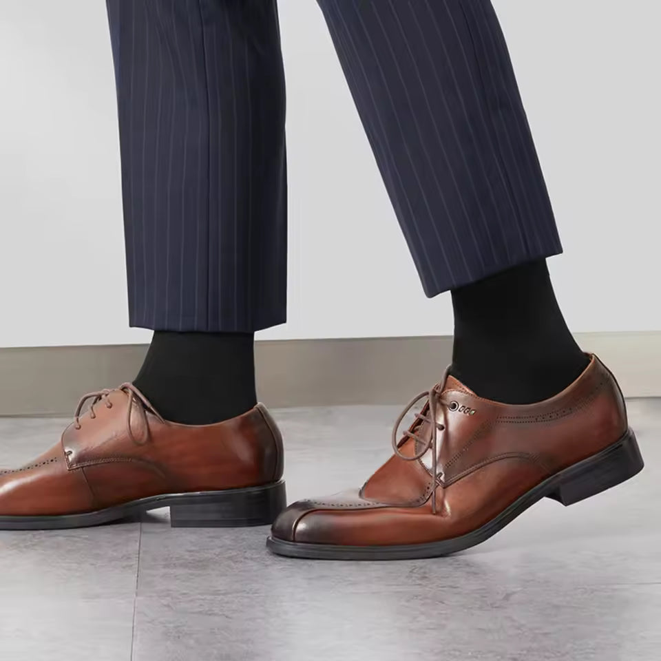 The Moretti™ Pack | Set de 5 Pares de Calcetines de Algodón Premium