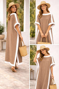 Vestido Diza — Elegancia natural con caída perfecta