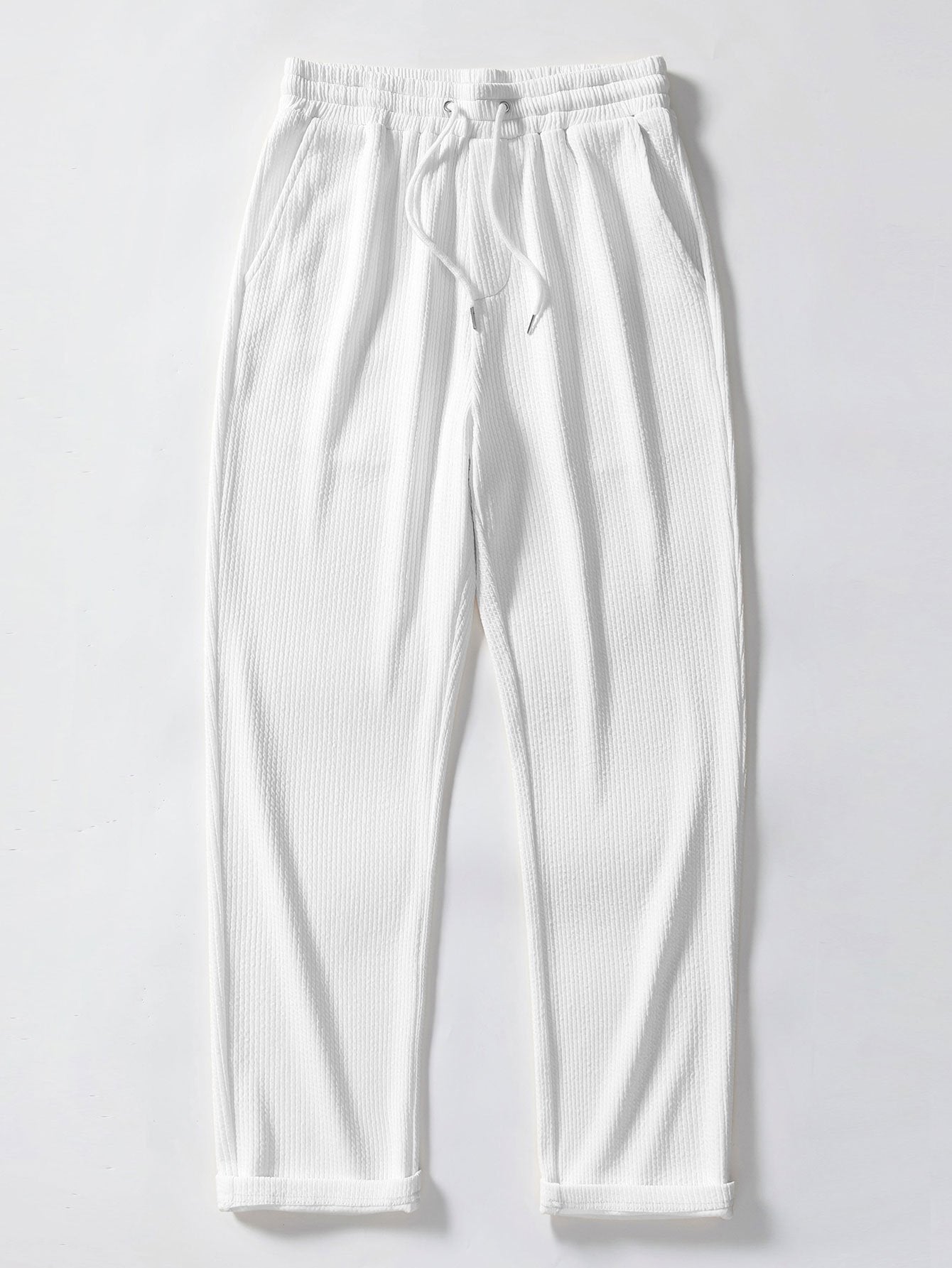 Conjunto De Punto Polo De Pico Y Pantalón Recto