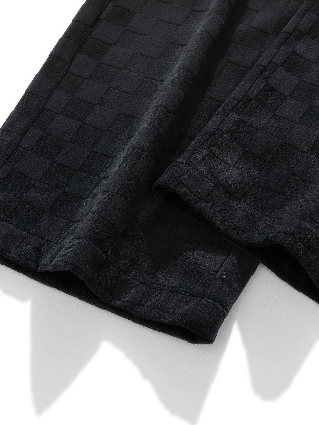 Pantalones Rectos de Cuadros