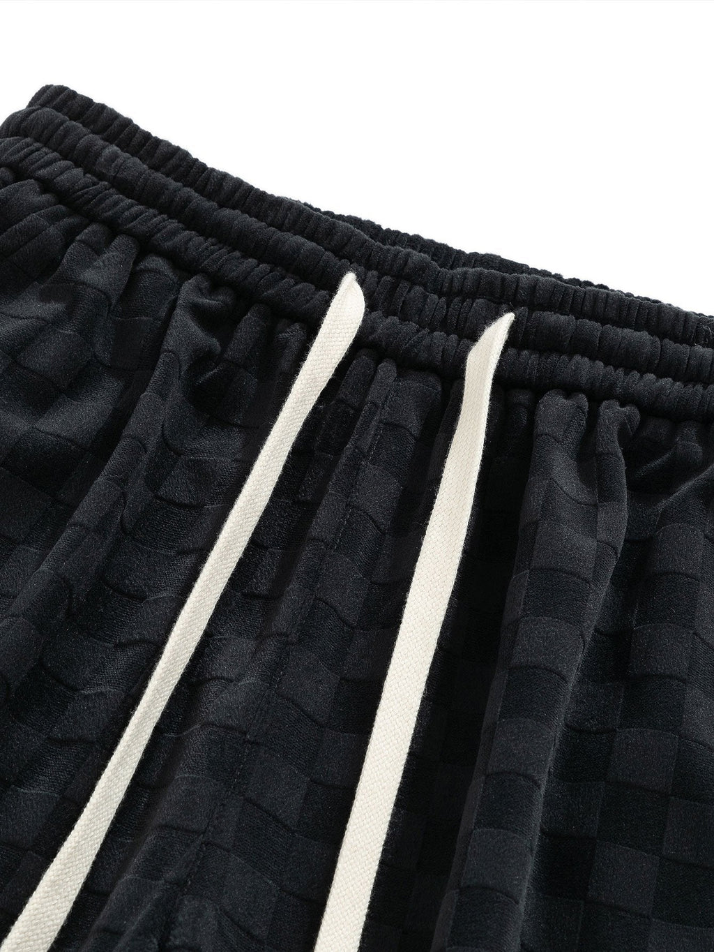 Pantalones Rectos de Cuadros