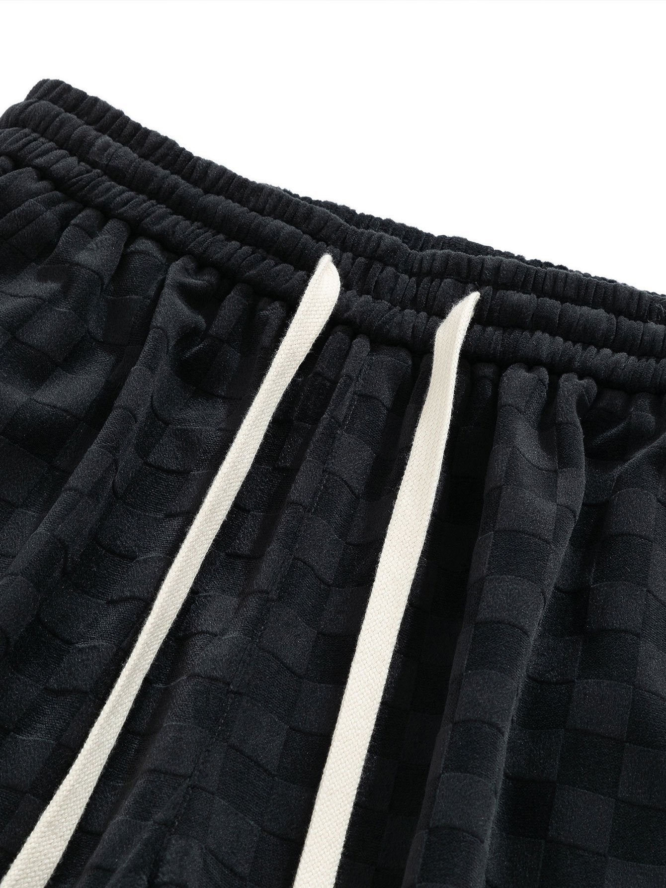 Pantalones Rectos de Cuadros