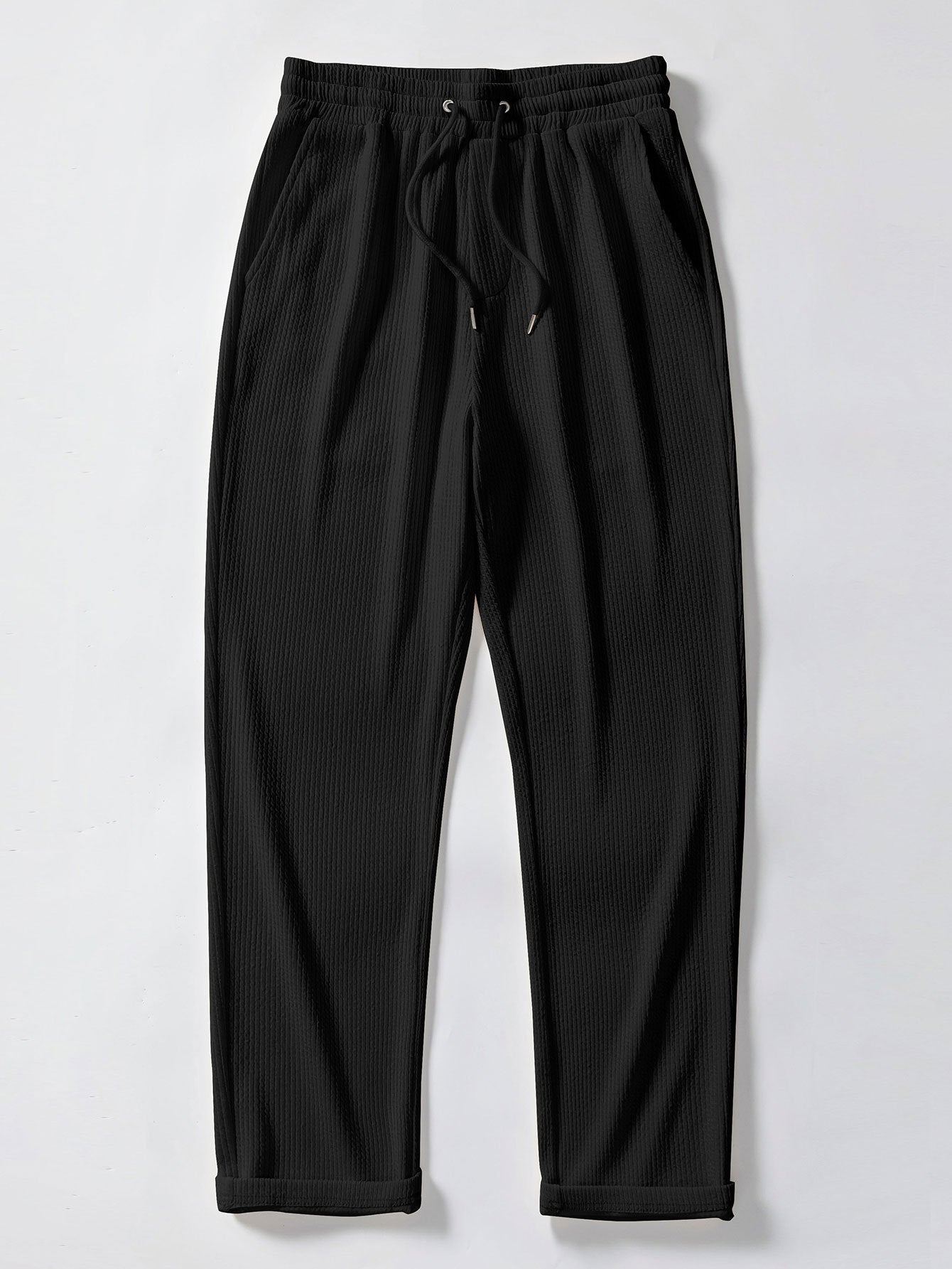 Conjunto De Punto Polo De Pico Y Pantalón Recto