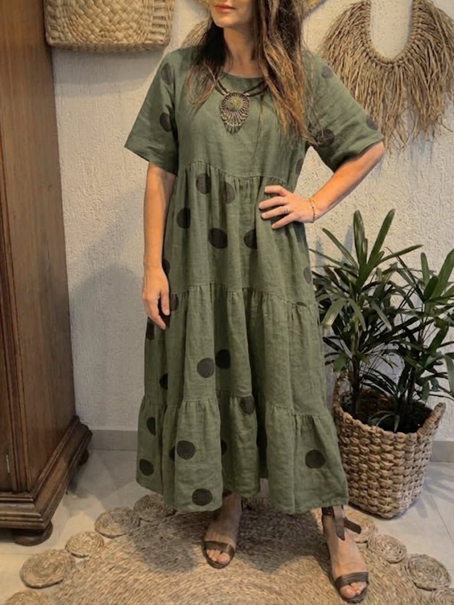 Vestido Regina. - Tejido ligero y transpirable.