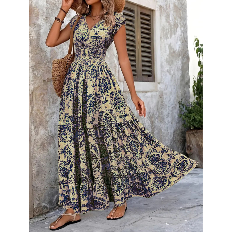 Vestido Maxi Bohemio — Frescura, elegancia y versatilidad en cada paso